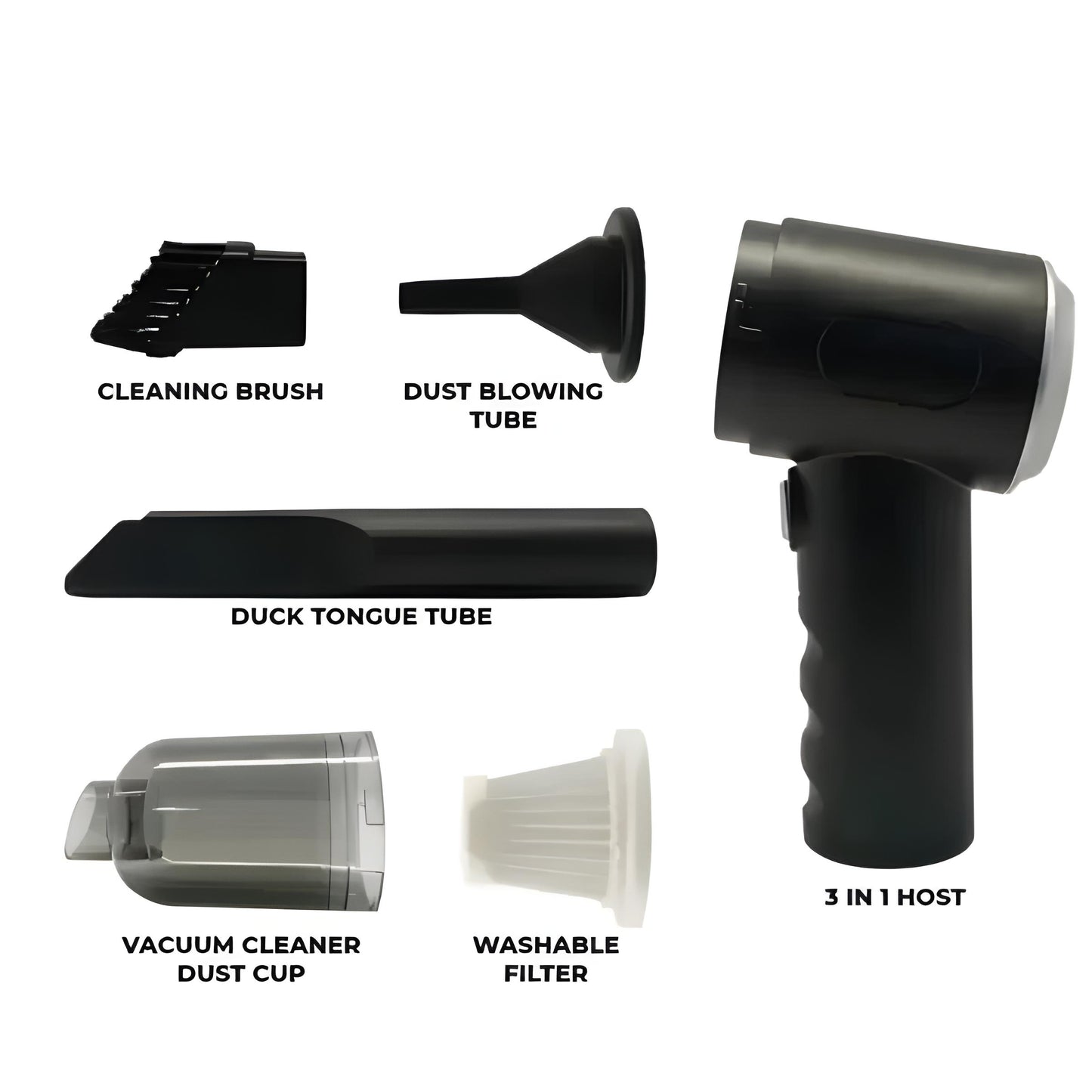 π 3-in-1 Portable Vacuum Cleaner β AS-228