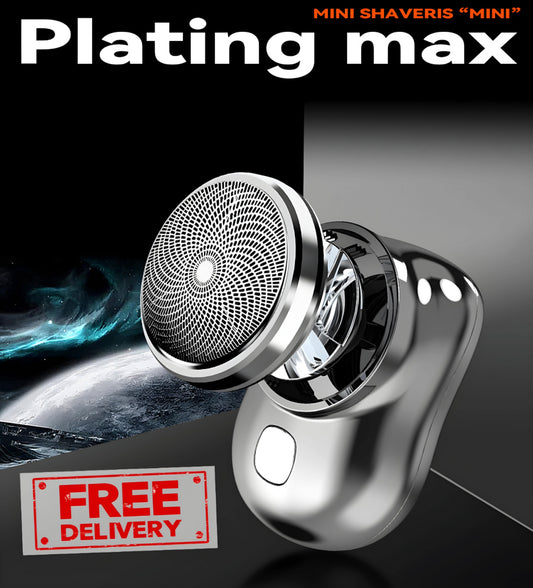 Mini 3-Blade Electric Shaver | Type-C Fast Charging Pocket Razor